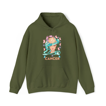 🦋 Cancer 🦋 Zodiac Signs- Hoodies