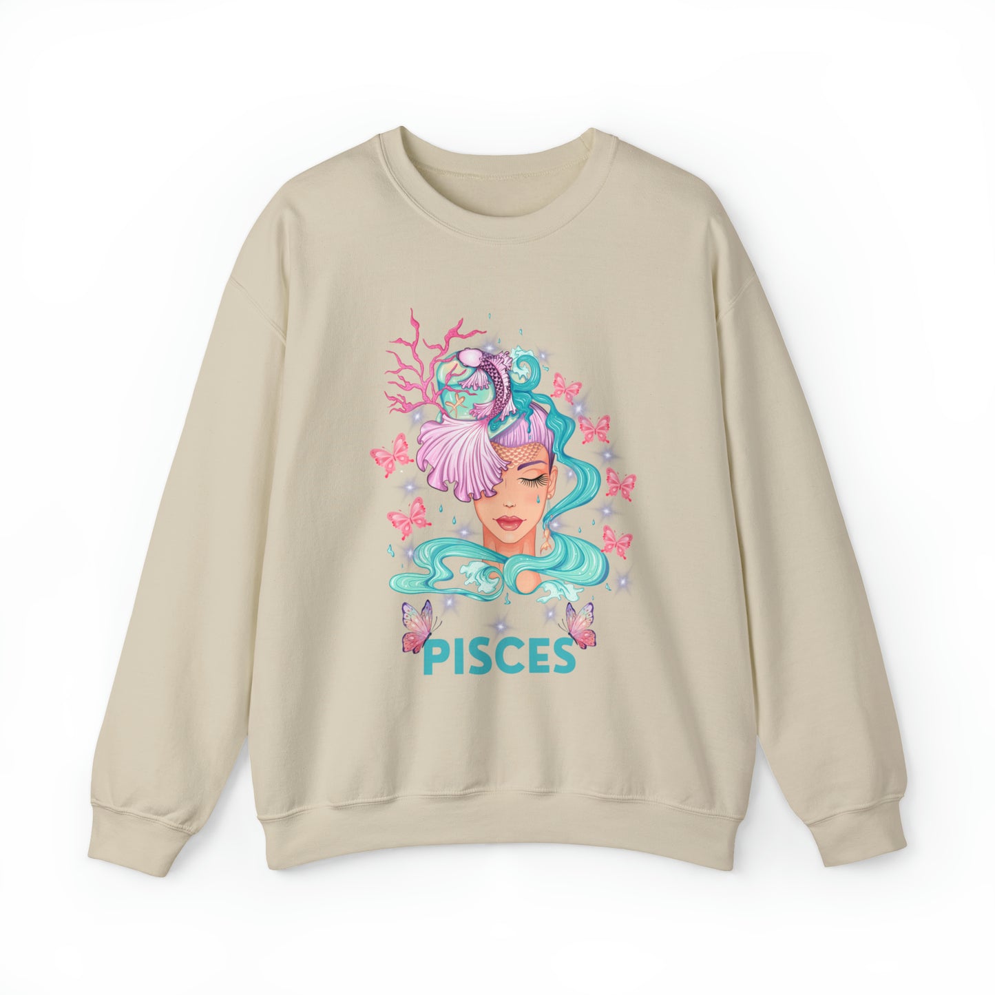 🦋 Pisces 🦋 Zodiac Signs- Sweatshirts