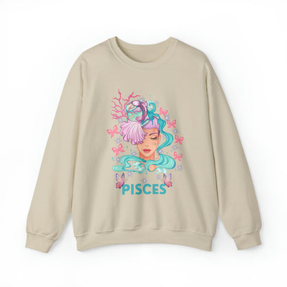 🦋 Pisces 🦋 Zodiac Signs- Sweatshirts