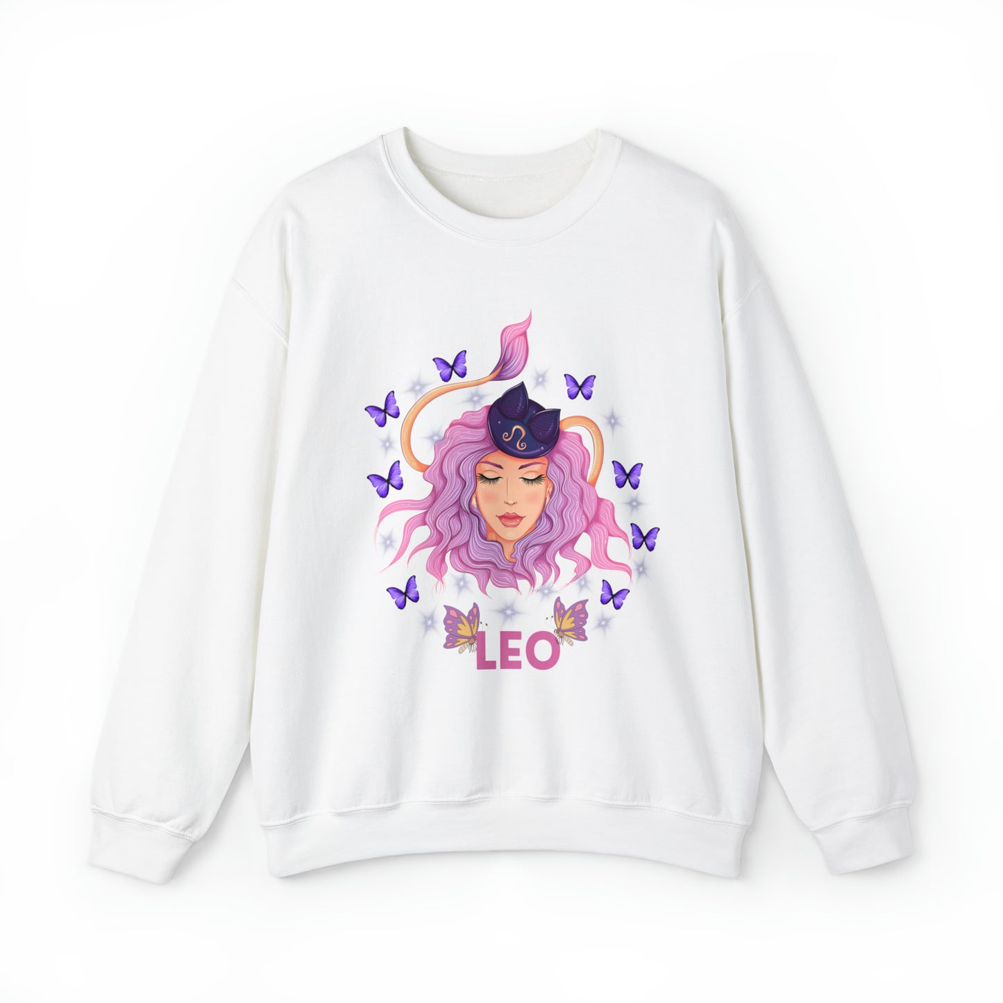 🦋 Leo 🦋 Zodiac Signs- Sweatshirts