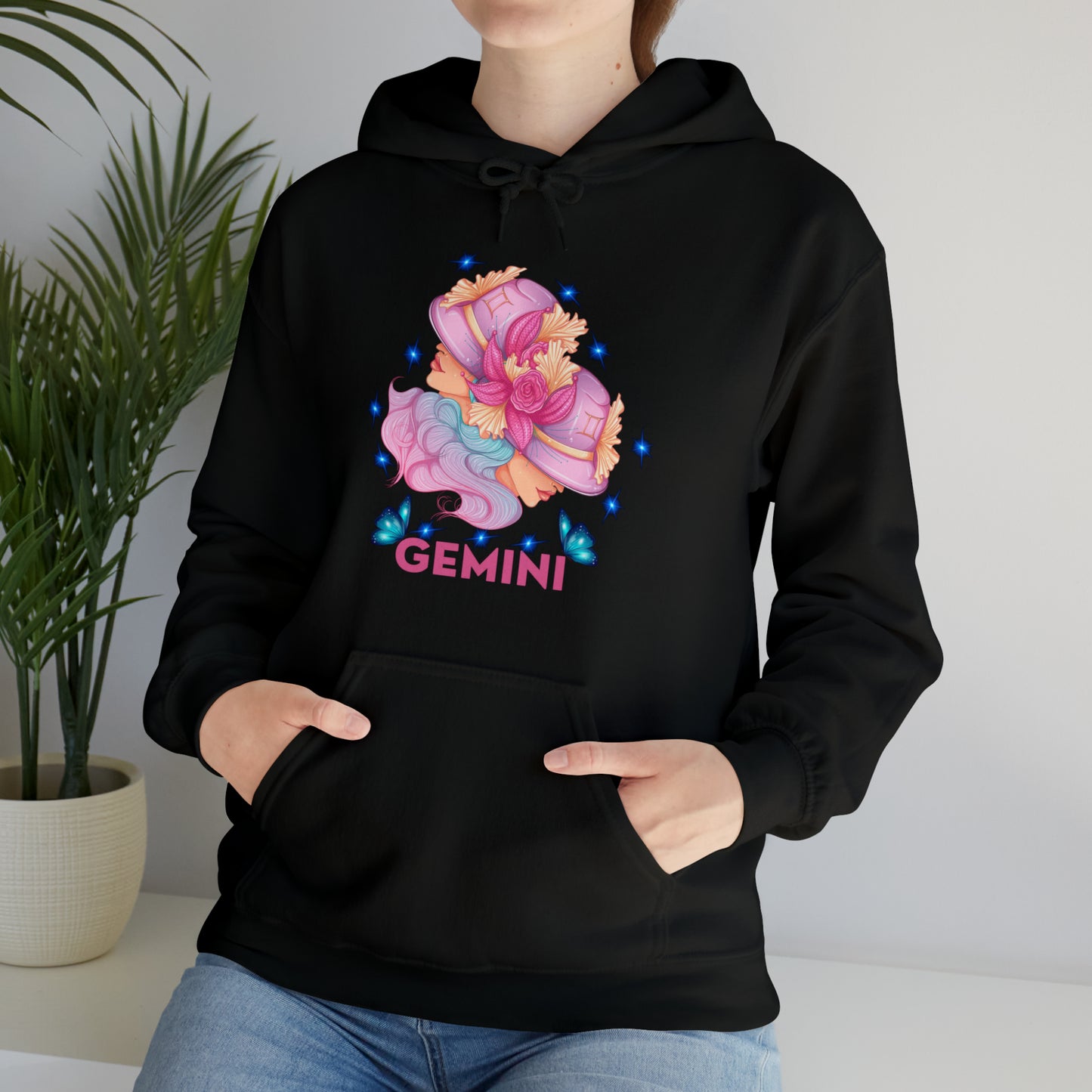 🦋 Gemini 🦋 Zodiac Signs- Hoodies