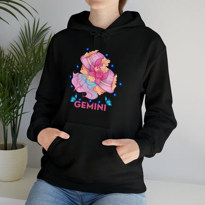 🦋 Gemini 🦋 Zodiac Signs- Hoodies