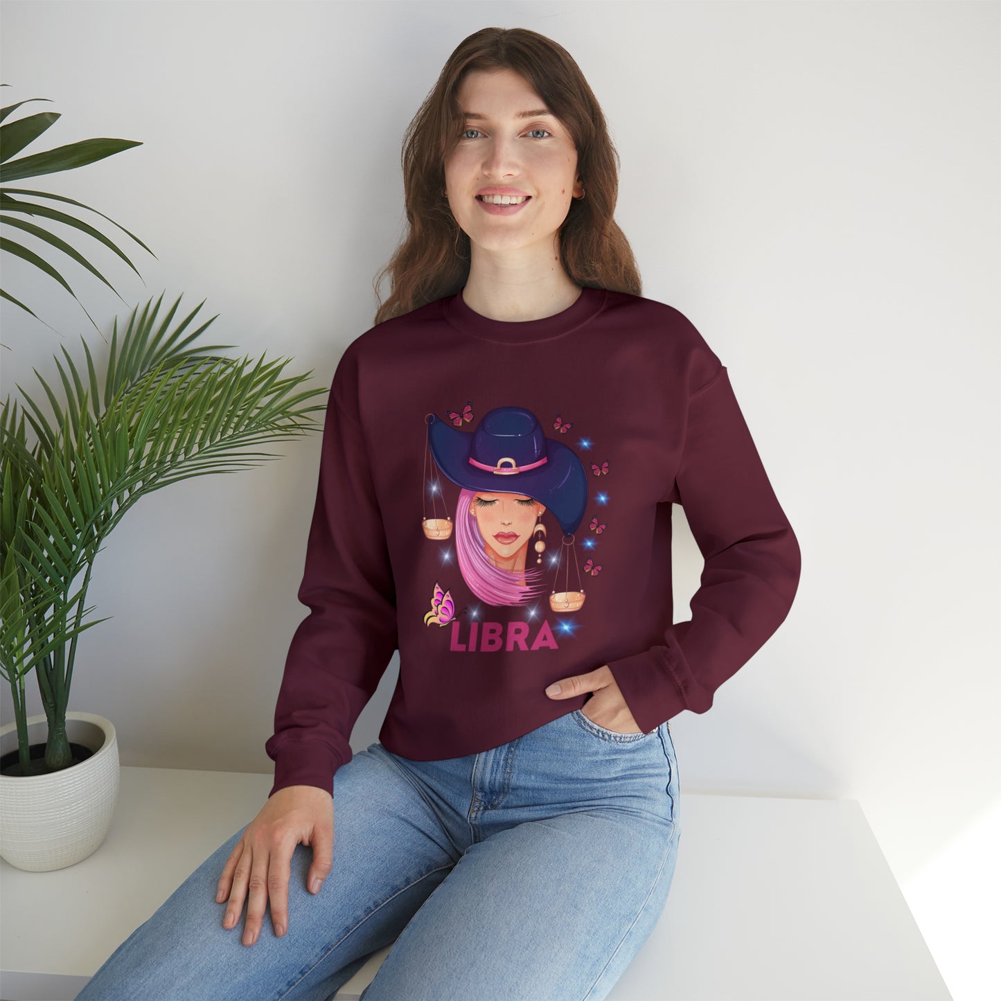 🦋 Libra 🦋 Zodiac Signs- Sweatshirts