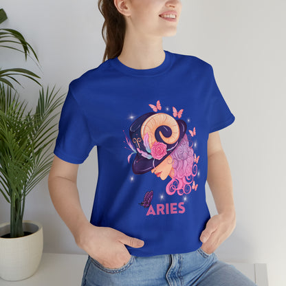 🦋 Aries 🦋 Zodiac Signs- Tees