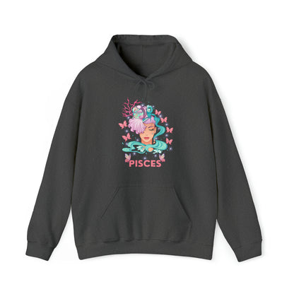 🦋 Pisces 🦋 Zodiac Signs- Hoodies