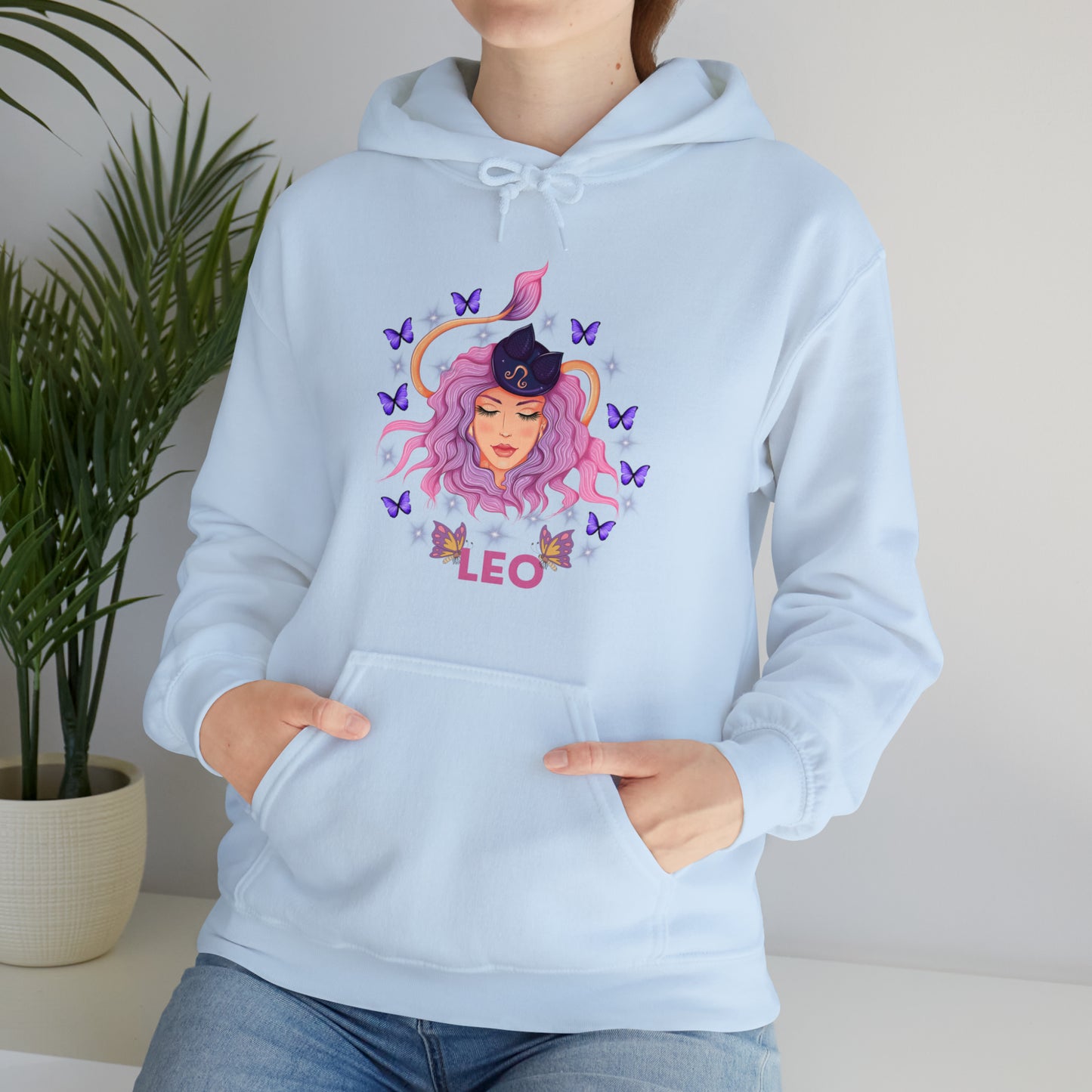 🦋 Leo 🦋 Zodiac Signs- Hoodies