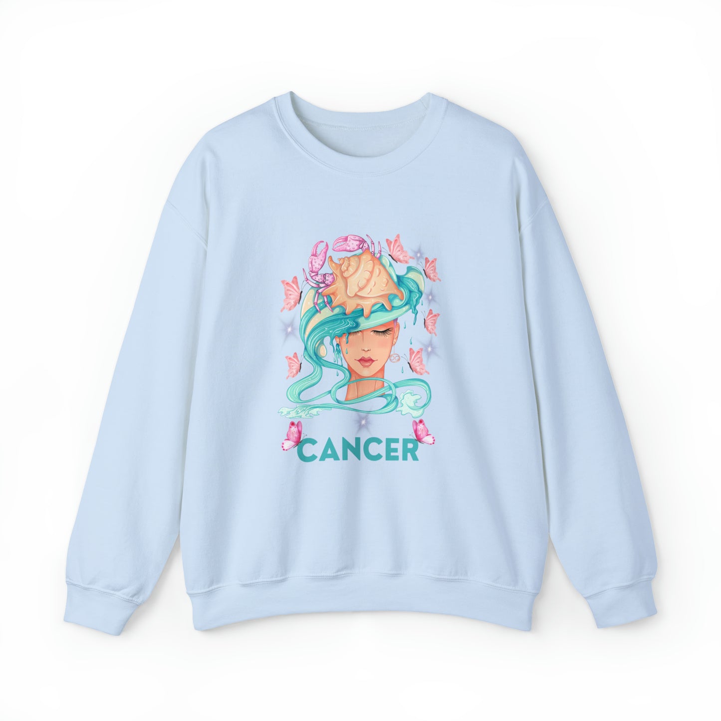 🦋 Cancer 🦋 Zodiac Signs- Sweatshirts