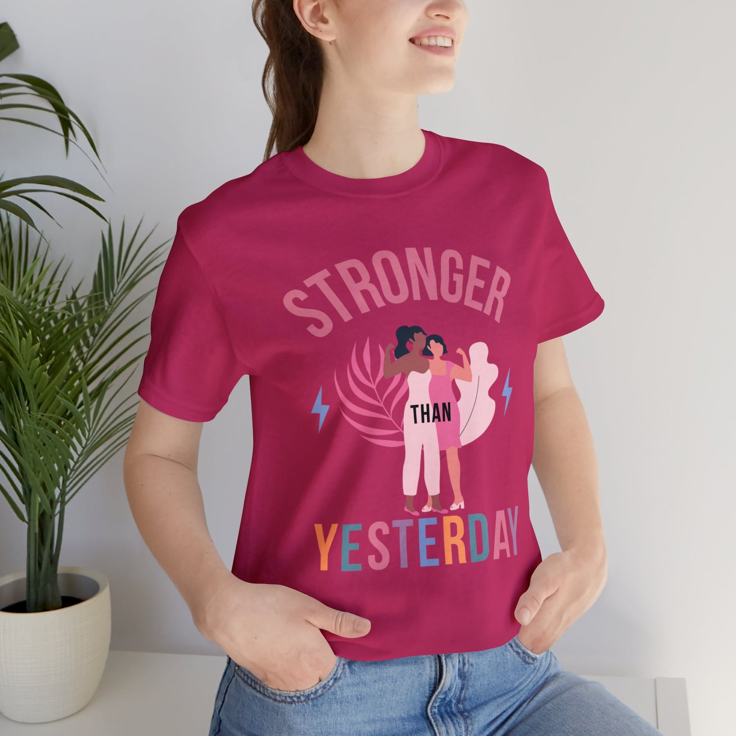🦋 Stronger than Yesterday 🦋 Tees