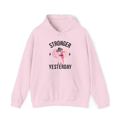 🦋 Stronger than Yesterday 🦋 Hoodies
