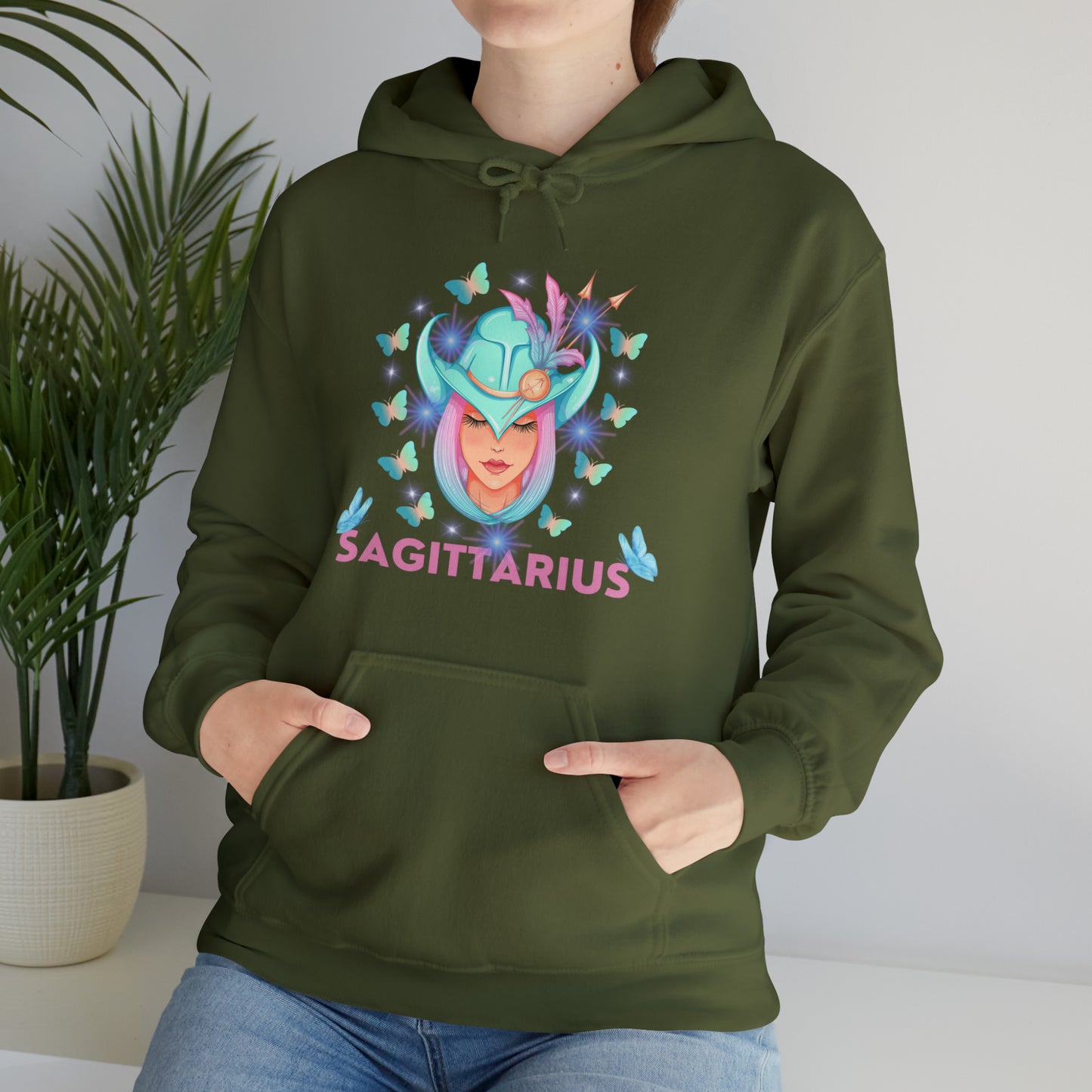 🦋 Sagittarius 🦋 Zodiac Signs- Hoodies