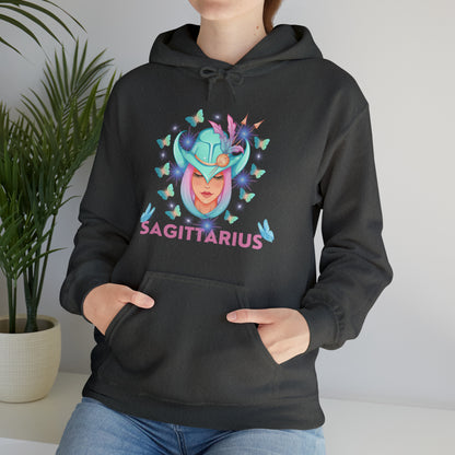 🦋 Sagittarius 🦋 Zodiac Signs- Hoodies