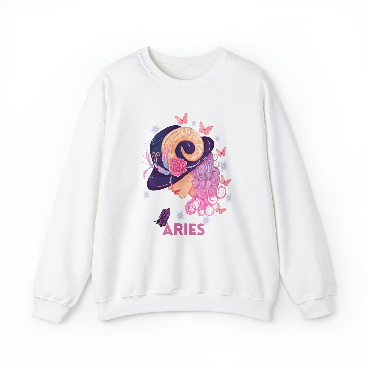 🦋 Aries 🦋 Zodiac Signs- Sweatshirts