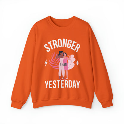 🦋 Stronger than Yesterday 🦋 Sweatshirts
