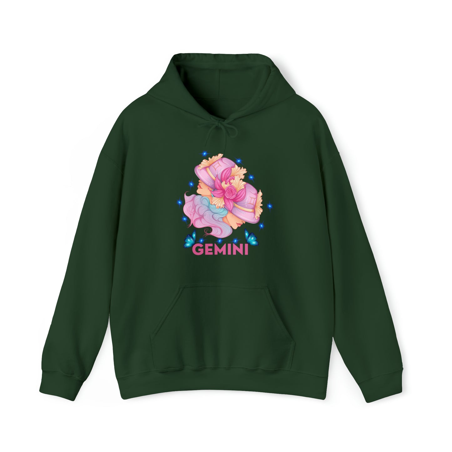 🦋 Gemini 🦋 Zodiac Signs- Hoodies