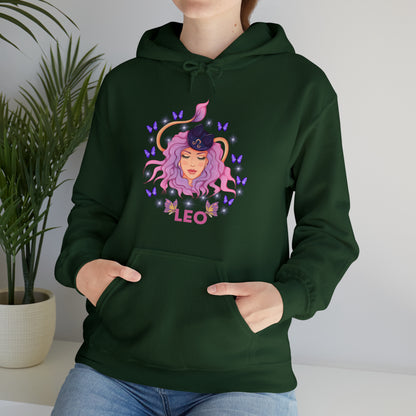 🦋 Leo 🦋 Zodiac Signs- Hoodies