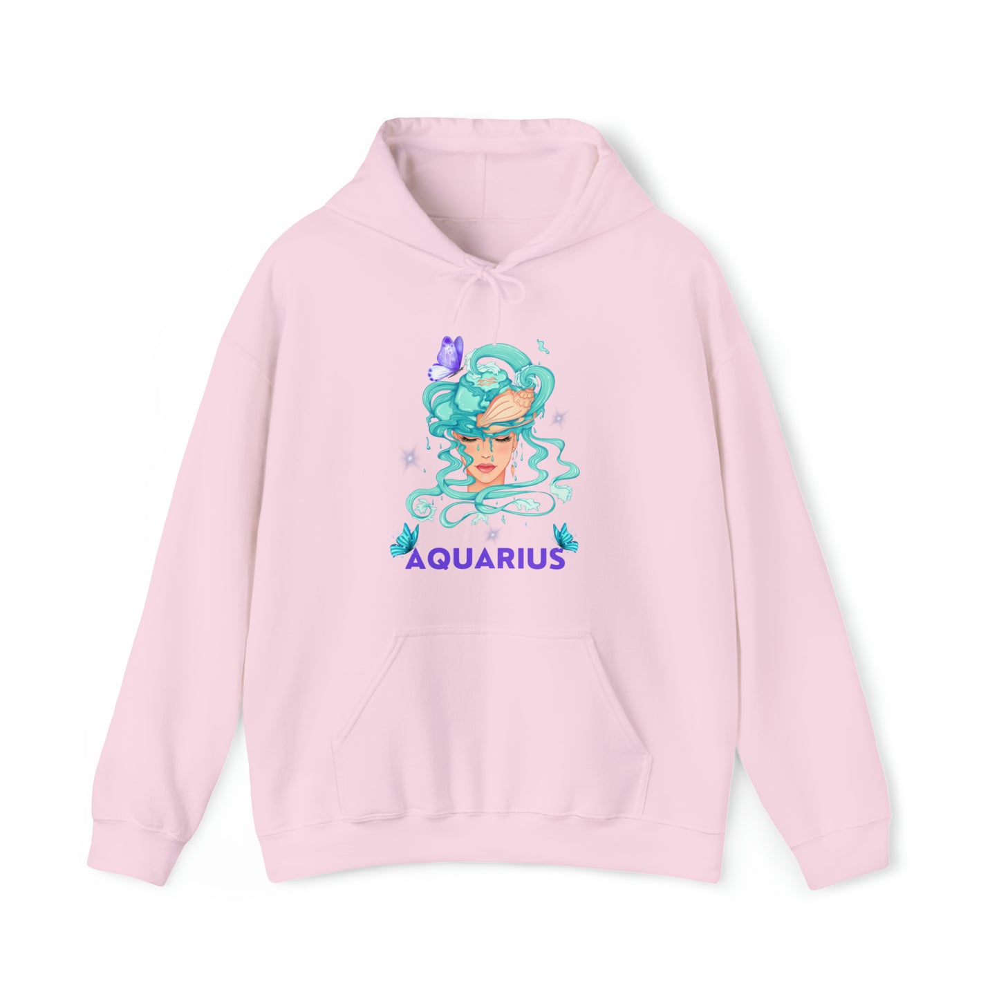🦋 Aquarius 🦋 Zodiac Signs- Hoodies