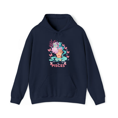 🦋 Pisces 🦋 Zodiac Signs- Hoodies