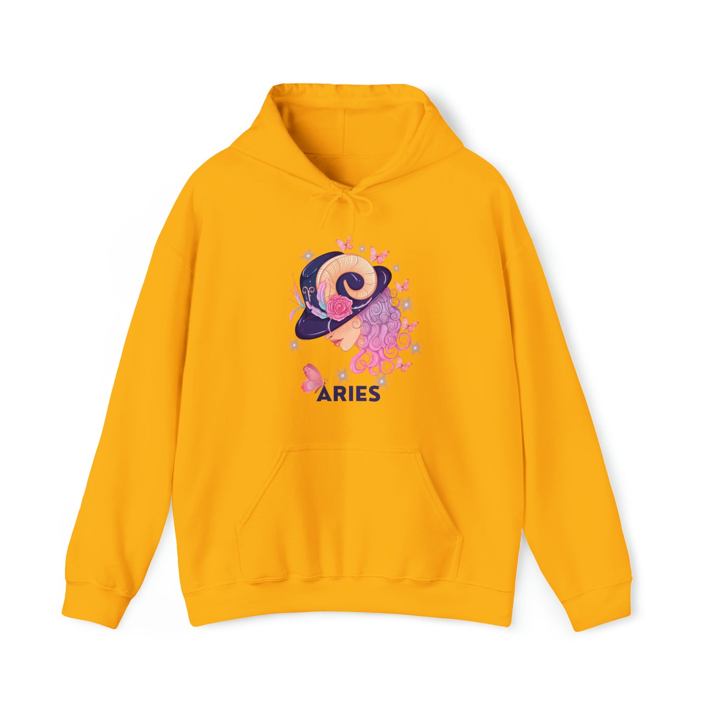 🦋 Aries 🦋 Zodiac Signs- Hoodies