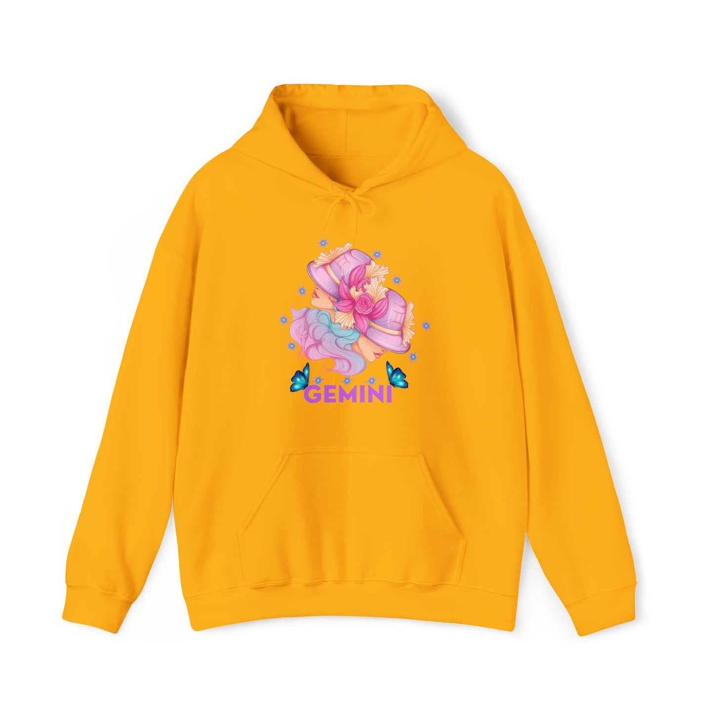 🦋 Gemini 🦋 Zodiac Signs- Hoodies