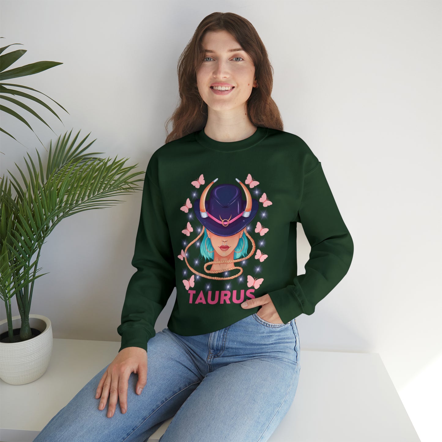 🦋 Taurus 🦋 Zodiac Signs- Sweatshirts