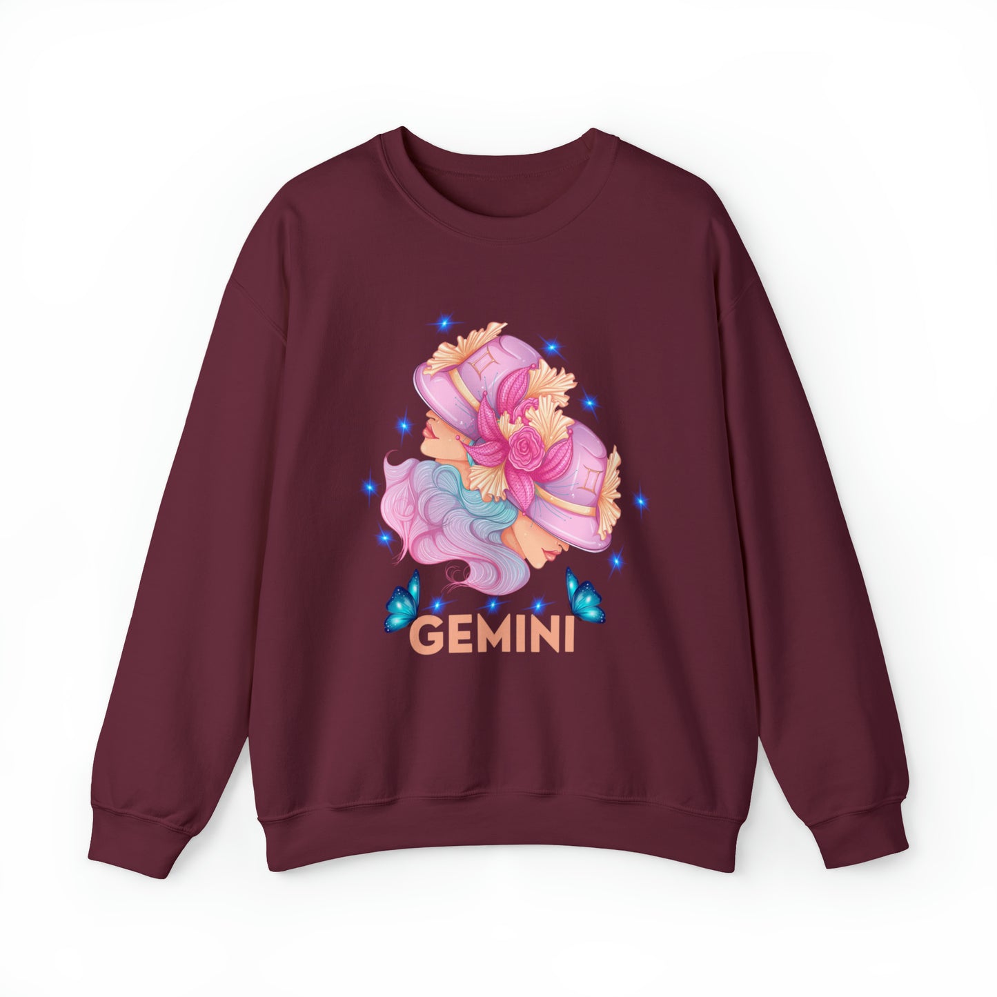 🦋 Gemini 🦋 Zodiac Signs- Sweatshirts