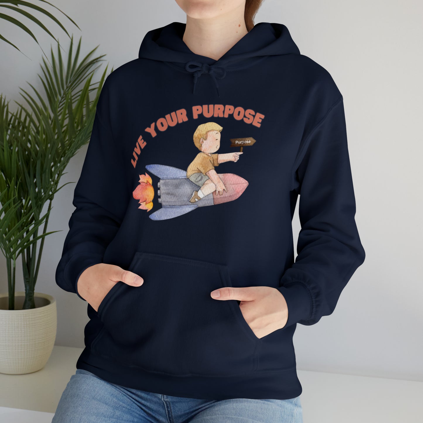 🦋 Live Your Purpose 🦋 Hoodies