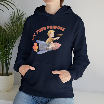 🦋 Live Your Purpose 🦋 Hoodies