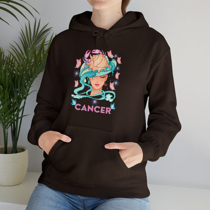 🦋 Cancer 🦋 Zodiac Signs- Hoodies