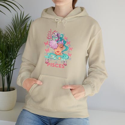🦋 Pisces 🦋 Zodiac Signs- Hoodies