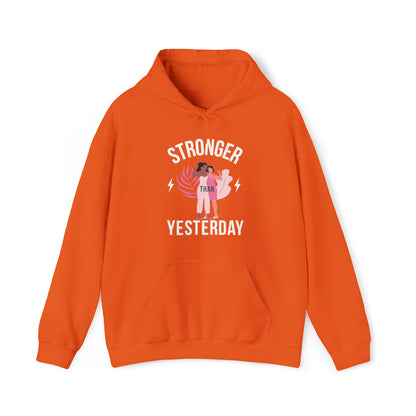 🦋 Stronger than Yesterday 🦋 Hoodies