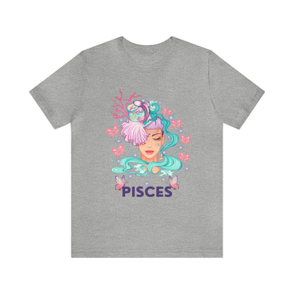 🦋 Pisces 🦋 Zodiac Signs- Tees