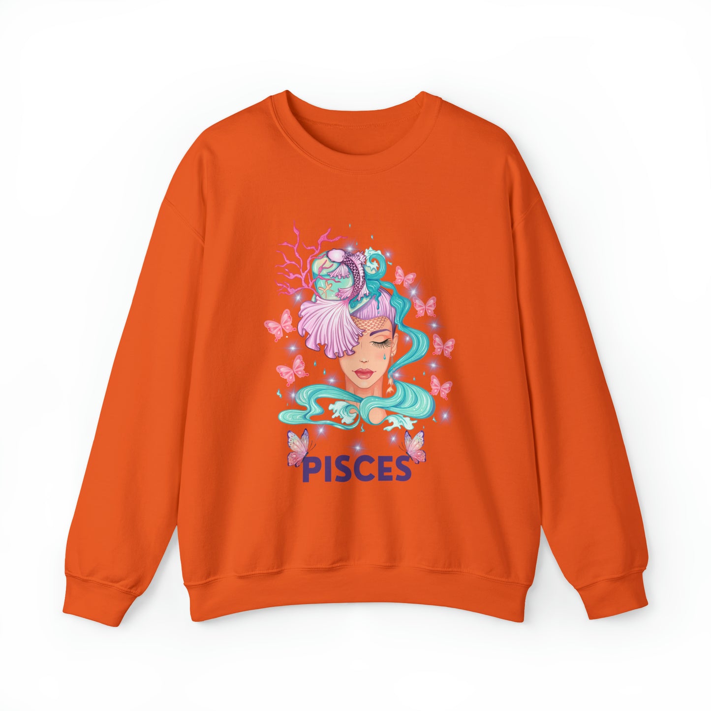 🦋 Pisces 🦋 Zodiac Signs- Sweatshirts