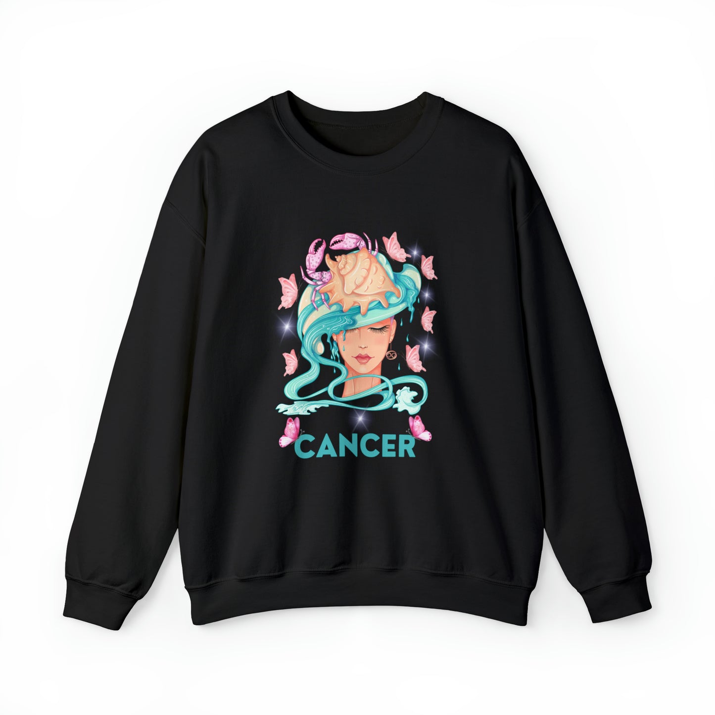 🦋 Cancer 🦋 Zodiac Signs- Sweatshirts