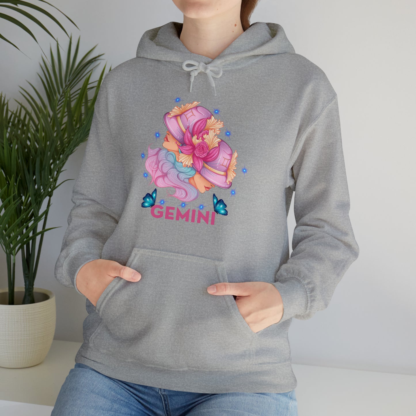 🦋 Gemini 🦋 Zodiac Signs- Hoodies