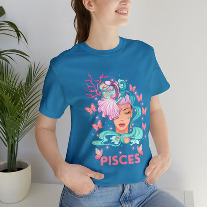 🦋 Pisces 🦋 Zodiac Signs- Tees