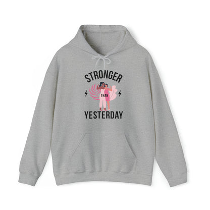 🦋 Stronger than Yesterday 🦋 Hoodies