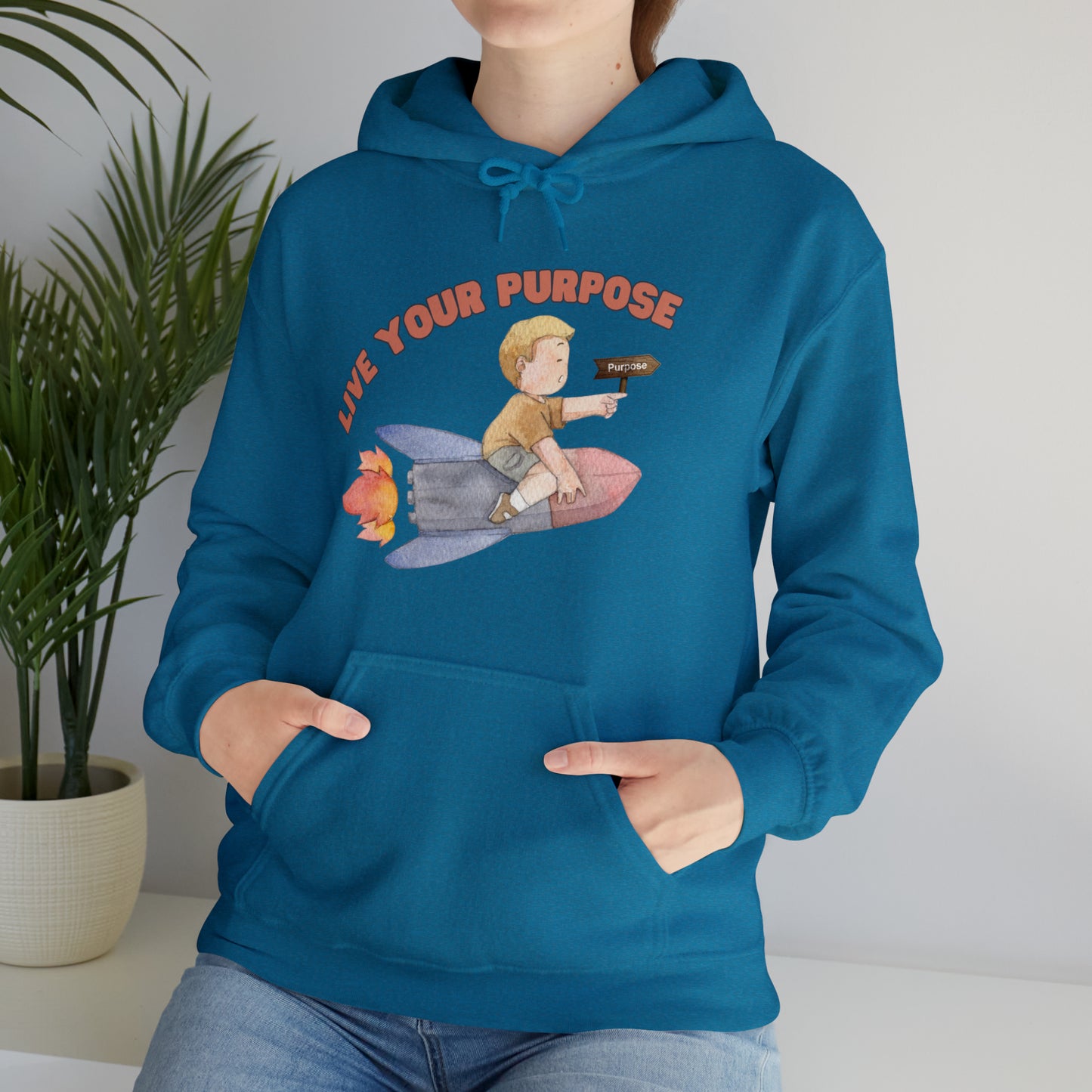 🦋 Live Your Purpose 🦋 Hoodies