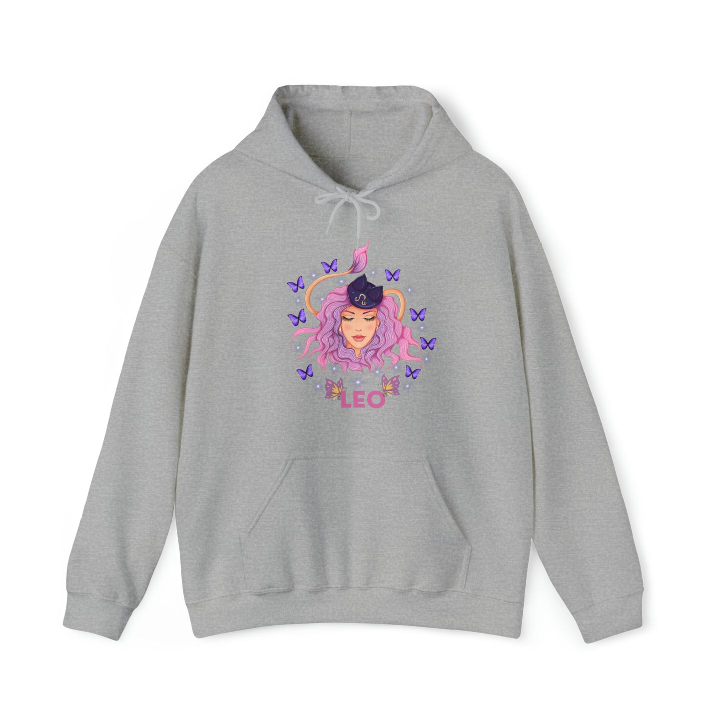 🦋 Leo 🦋 Zodiac Signs- Hoodies