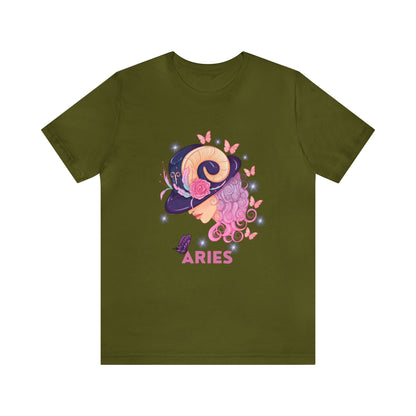 🦋 Aries 🦋 Zodiac Signs- Tees