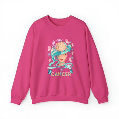 🦋 Cancer 🦋 Zodiac Signs- Sweatshirts