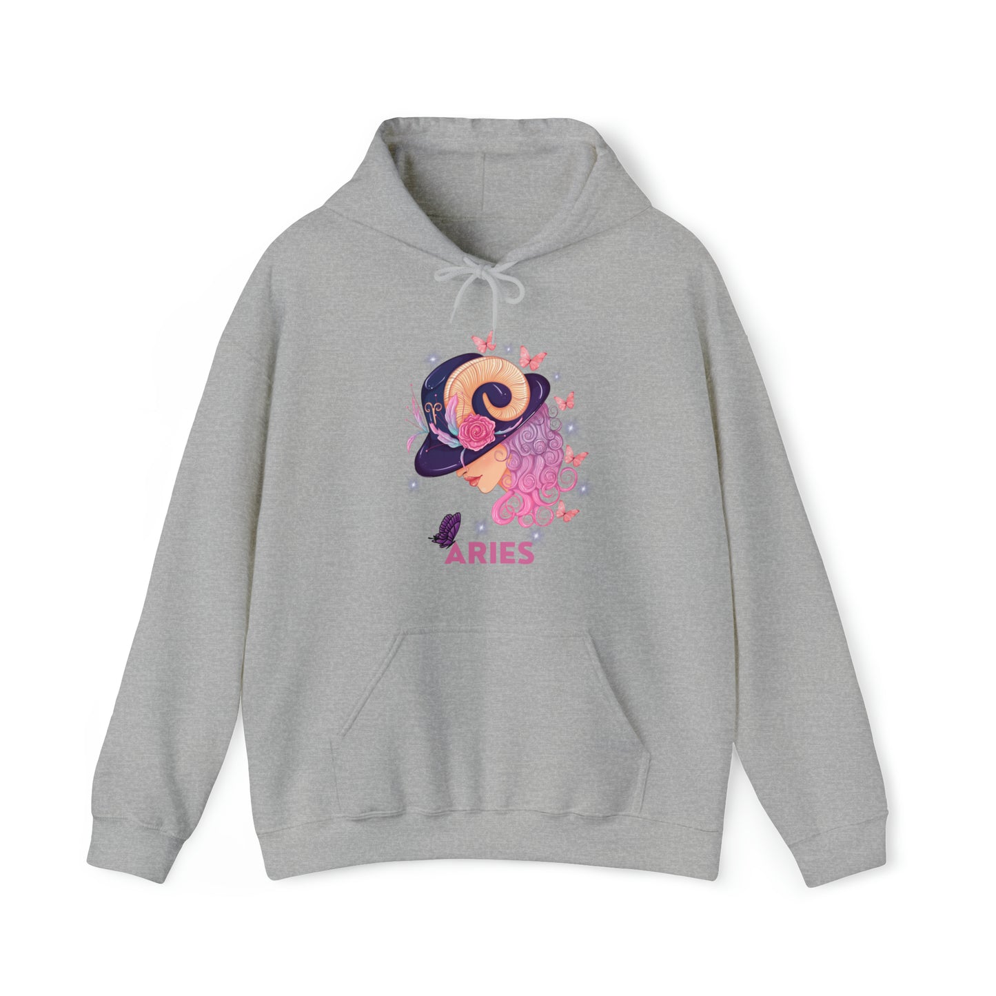 🦋 Aries 🦋 Zodiac Signs- Hoodies