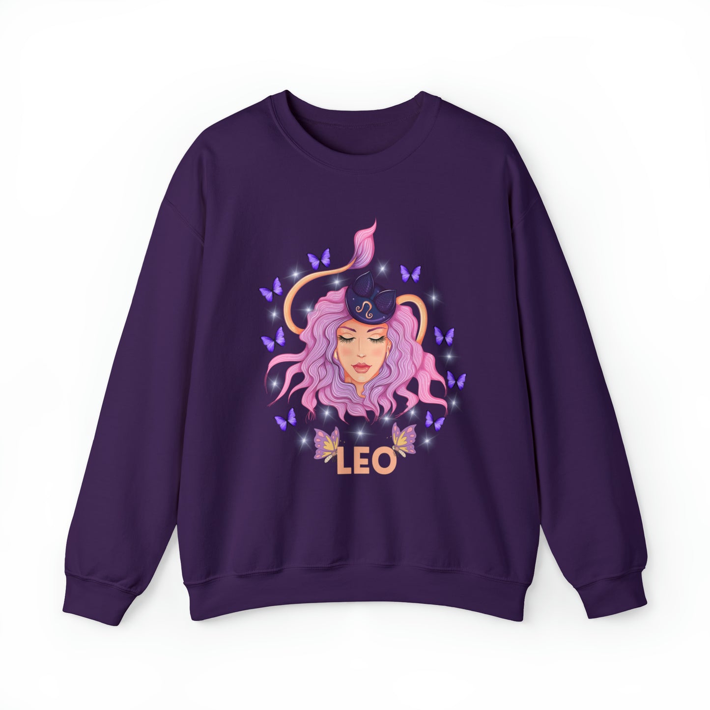🦋 Leo 🦋 Zodiac Signs- Sweatshirts