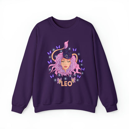 🦋 Leo 🦋 Zodiac Signs- Sweatshirts