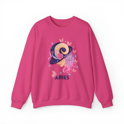 🦋 Aries 🦋 Zodiac Signs- Sweatshirts