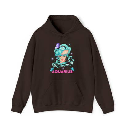 🦋 Aquarius 🦋 Zodiac Signs- Hoodies