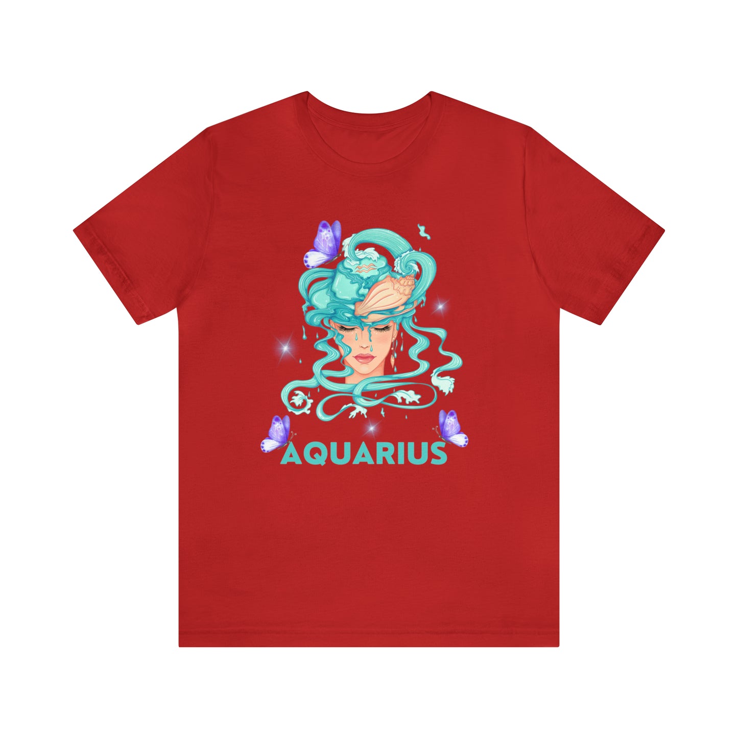🦋 Aquarius 🦋 Zodiac Signs- Tees