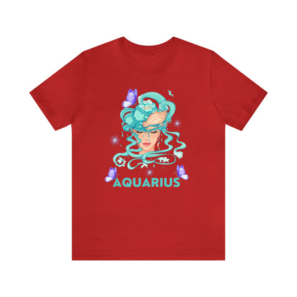 🦋 Aquarius 🦋 Zodiac Signs- Tees