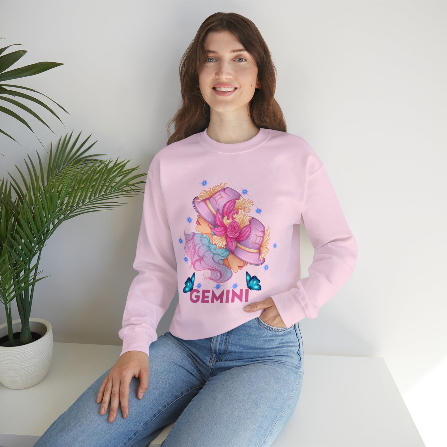 🦋 Gemini 🦋 Zodiac Signs- Sweatshirts