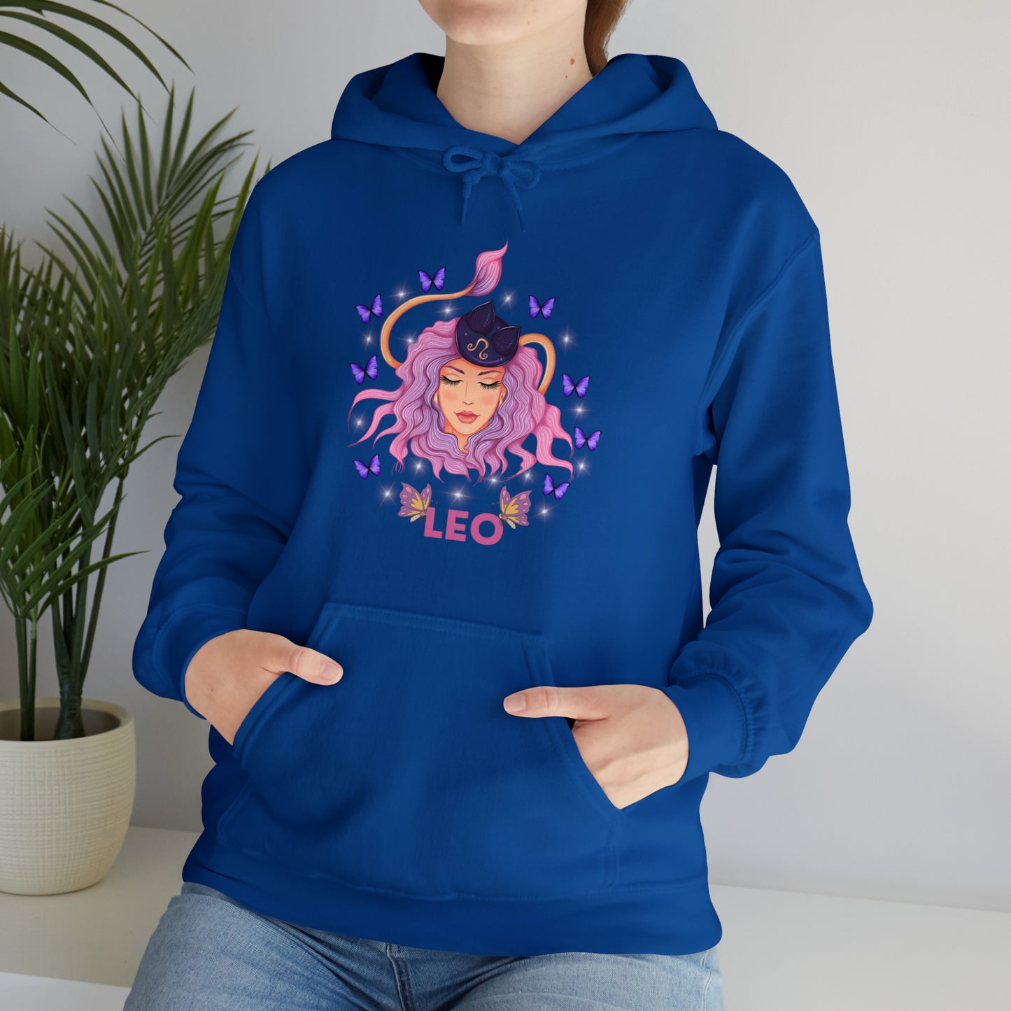 🦋 Leo 🦋 Zodiac Signs- Hoodies