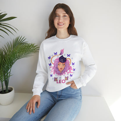🦋 Leo 🦋 Zodiac Signs- Sweatshirts